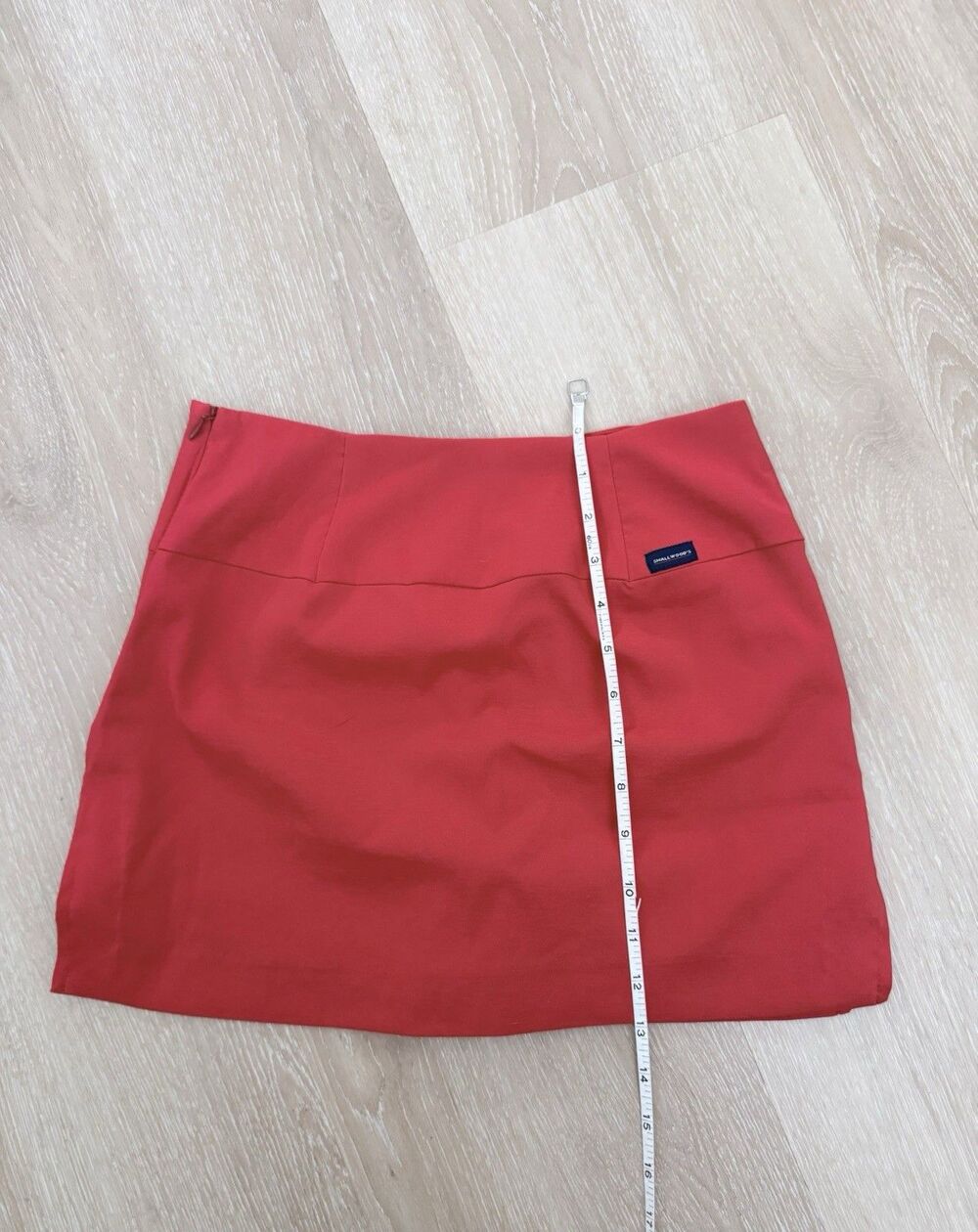 Smallwoods Yachtwear Red Active Skort Shorts Sz 00 Athletic Tennis Golf Yacht - Picture 6 of 9